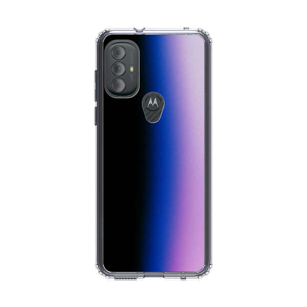 Gradient Black Blue Pink Purple Motorola Moto G Power (2022) Case