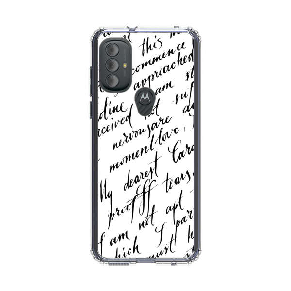 Handwritten Calligraphy Motorola Moto G Power (2022) Case