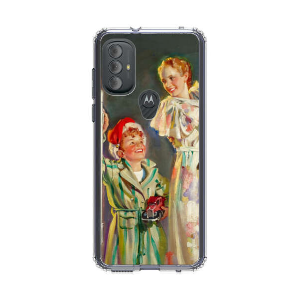 Joyful Family Christmas Celebration Motorola Moto G Power (2022) Case