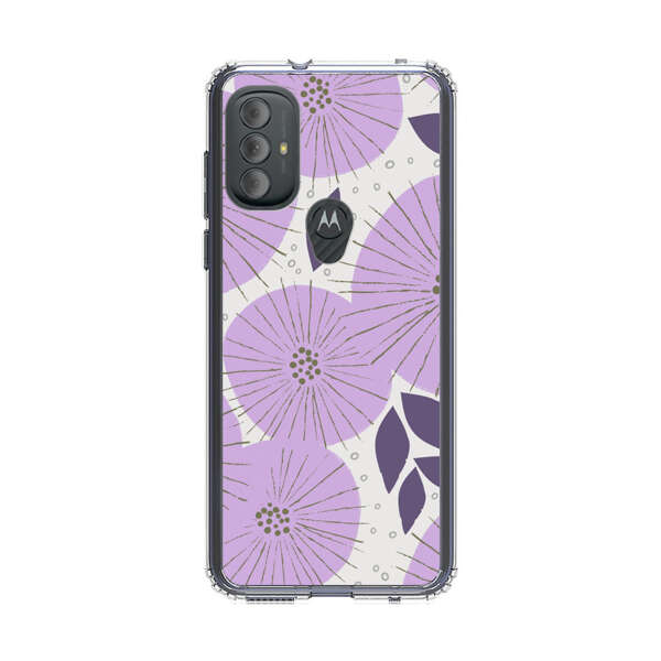Lavender Flower Pattern Motorola Moto G Power (2022) Case