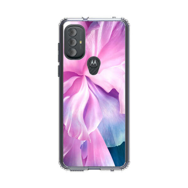 Pink Purple Flower Petals Motorola Moto G Power (2022) Case