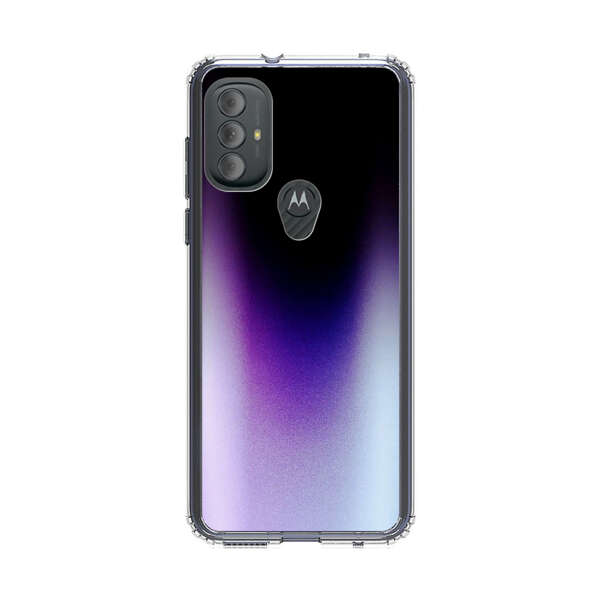 Purple Blue Gradient Flame Motorola Moto G Power (2022) Case