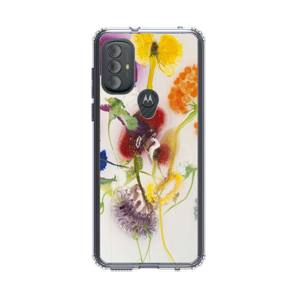Vibrant Abstract Floral Artwork Motorola Moto G Power (2022) Case