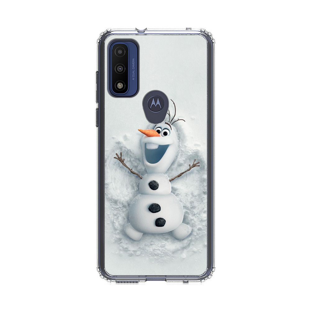 frozen snowman Motorola Moto G Pure (2021) Case