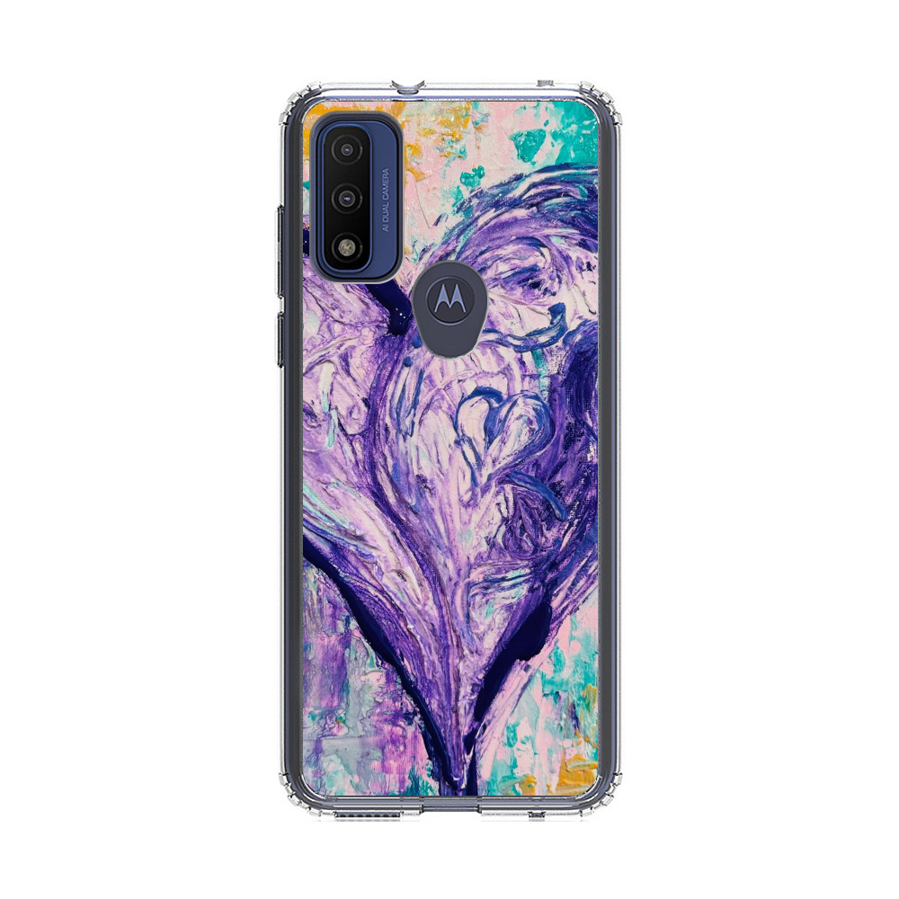 heart artwork Motorola Moto G Pure (2021) Case