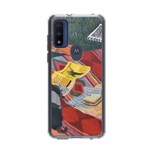 Charming Picnic Scene with Blanket and Food Motorola Moto G Pure (2021) Case