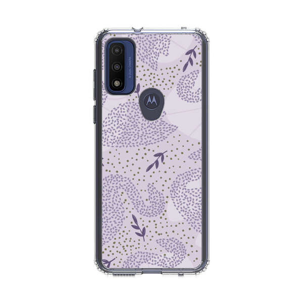 Lavender Swan Pattern Motorola Moto G Pure (2021) Case