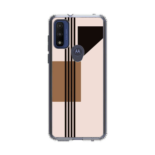Minimalist Abstract Geometric Design Motorola Moto G Pure (2021) Case