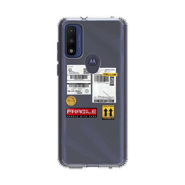 Shipping Labels and Fragile Handling Stickers Motorola Moto G Pure (2021) Case