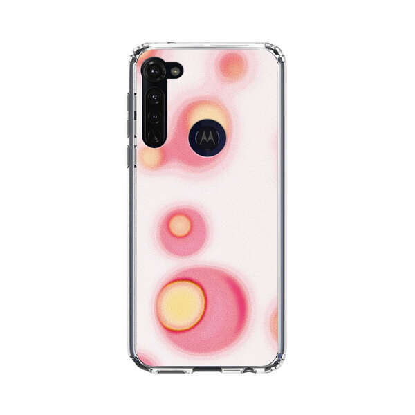 Abstract Pink and Yellow Blobs Motorola Moto G Stylus (2020) Case