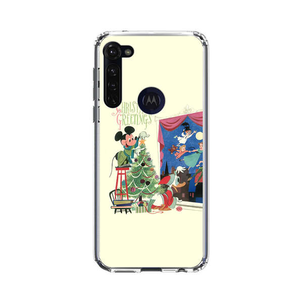 Christmas Disney Mickey Mouse and Peter Pan Motorola Moto G Stylus (2020) Case