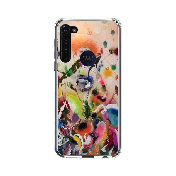 Colorful Abstract Art Motorola Moto G Stylus (2020) Case