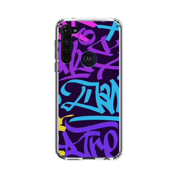 Colorful Graffiti Pattern Motorola Moto G Stylus (2020) Case