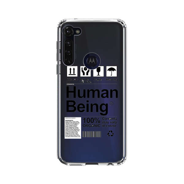 Human Being Fragile Label Design Motorola Moto G Stylus (2020) Case