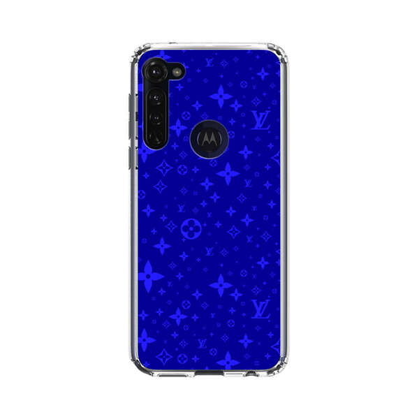 Luxury Blue Designer Pattern Motorola Moto G Stylus (2020) Case