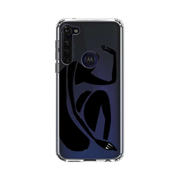 Minimalist Abstract Human Figure Motorola Moto G Stylus (2020) Case