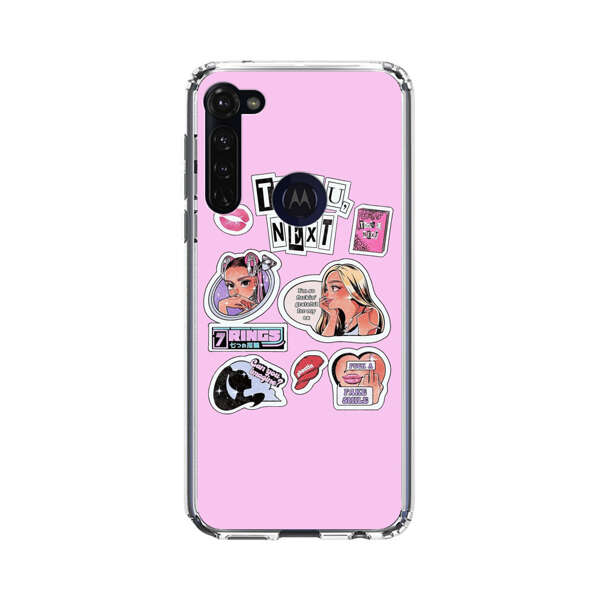 Pop Art Fashion Stickers Motorola Moto G Stylus (2020) Case