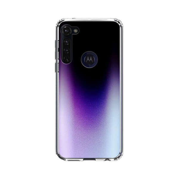 Purple Blue Gradient Flame Motorola Moto G Stylus (2020) Case