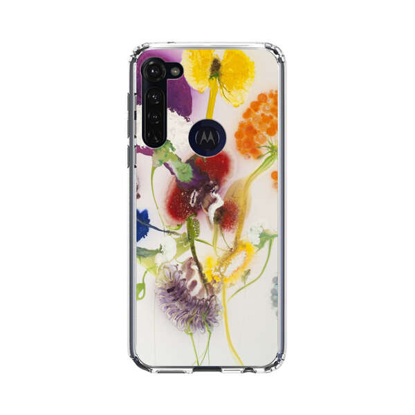 Vibrant Abstract Floral Artwork Motorola Moto G Stylus (2020) Case