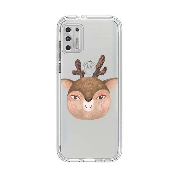 Cute Cartoon Deer Face Motorola Moto G Stylus (2021) Case