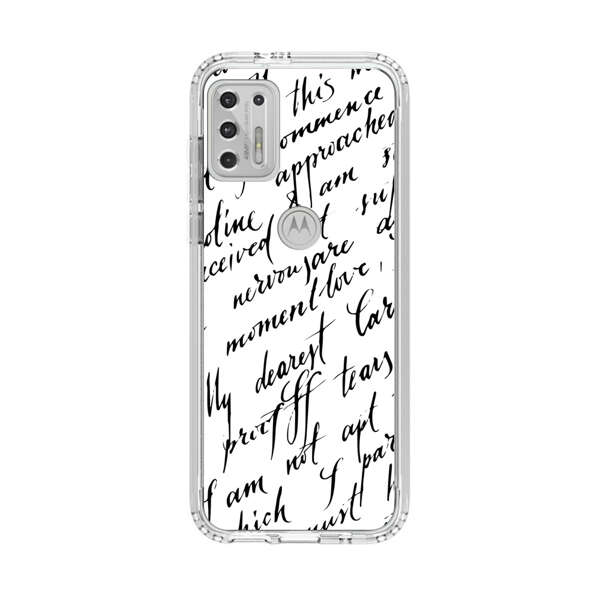 Handwritten Calligraphy Motorola Moto G Stylus (2021) Case