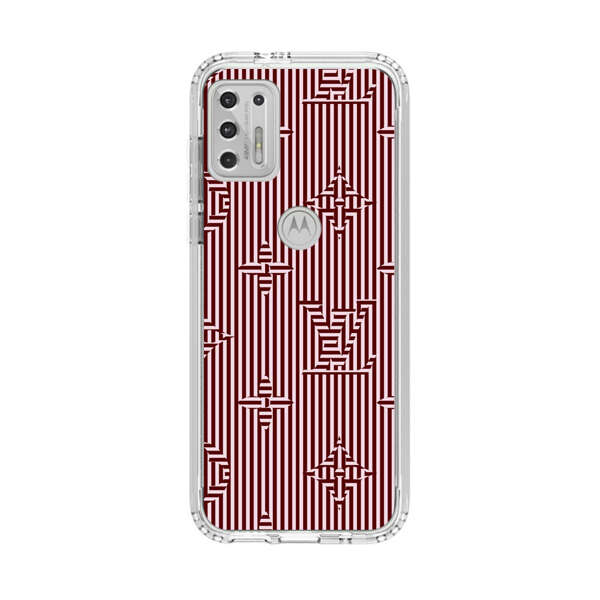 Intricate Geometric Striped Pattern Motorola Moto G Stylus (2021) Case