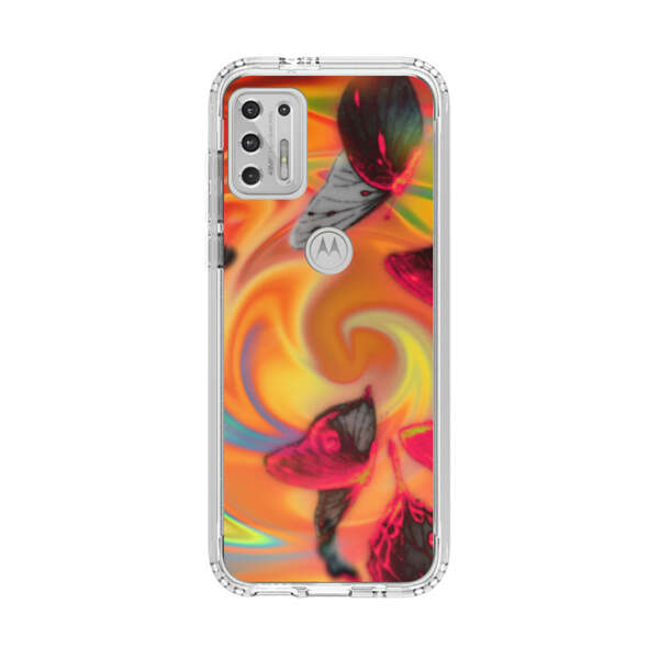Psychedelic Butterflies Swirl Motorola Moto G Stylus (2021) Case