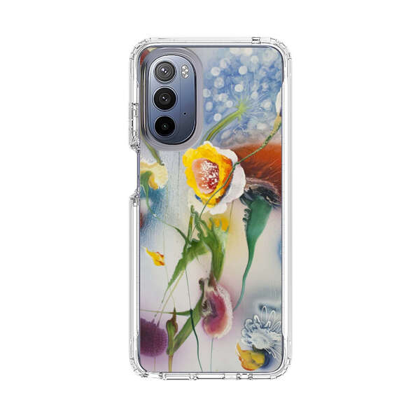 Abstract Colorful Flowers Motorola Moto G Stylus (2022) Case