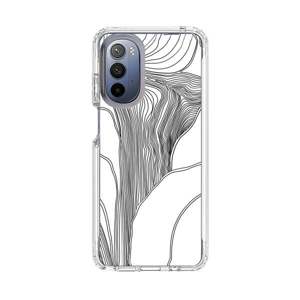 Abstract Line Art Design Motorola Moto G Stylus (2022) Case
