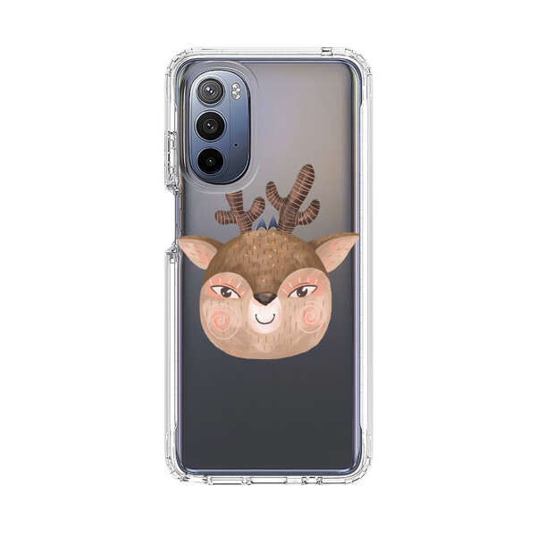 Cute Cartoon Deer Face Motorola Moto G Stylus (2022) Case