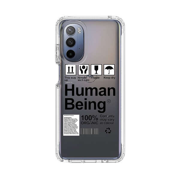 Human Being Fragile Label Design Motorola Moto G Stylus (2022) Case