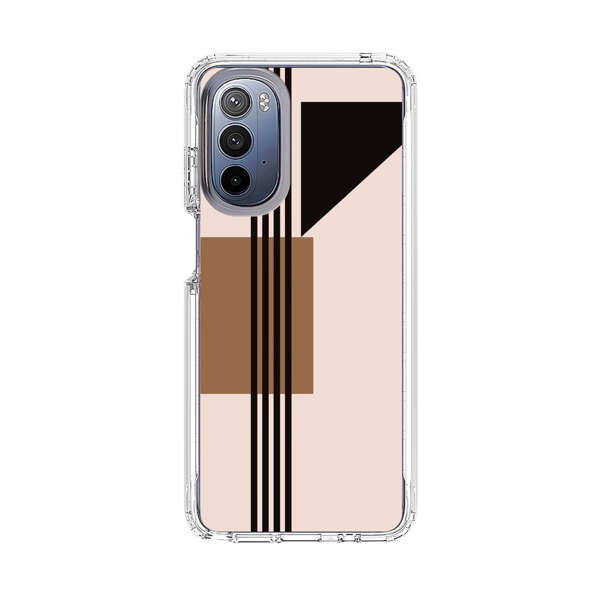 Minimalist Abstract Geometric Design Motorola Moto G Stylus (2022) Case