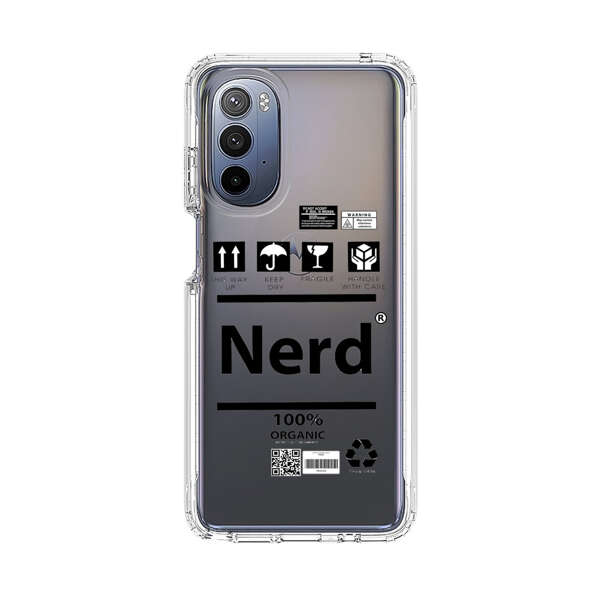 Minimalist Nerd Shipping Icons Design Motorola Moto G Stylus (2022) Case