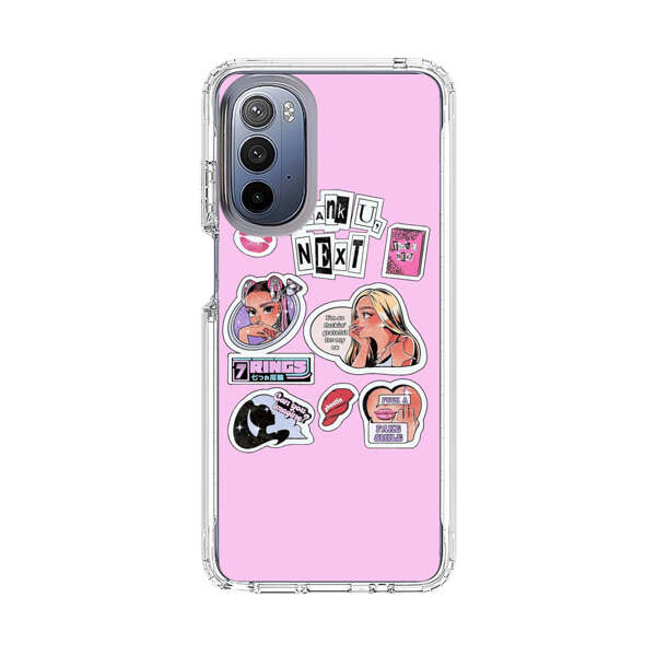 Pop Art Fashion Stickers Motorola Moto G Stylus (2022) Case