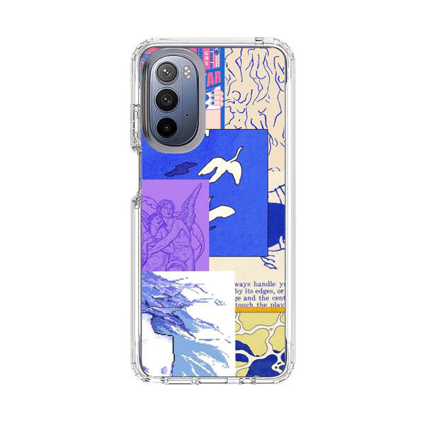 Vibrant Retro Pop Art Collage Motorola Moto G Stylus (2022) Case