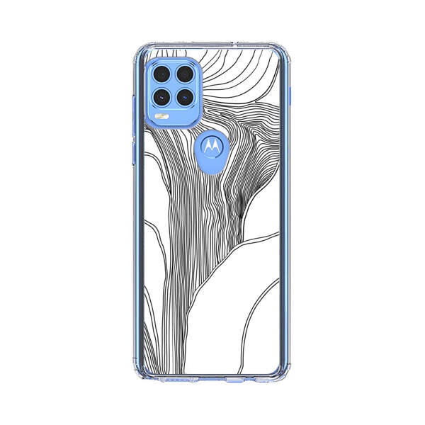 Abstract Line Art Design Motorola Moto G Stylus 5G (2021) Case