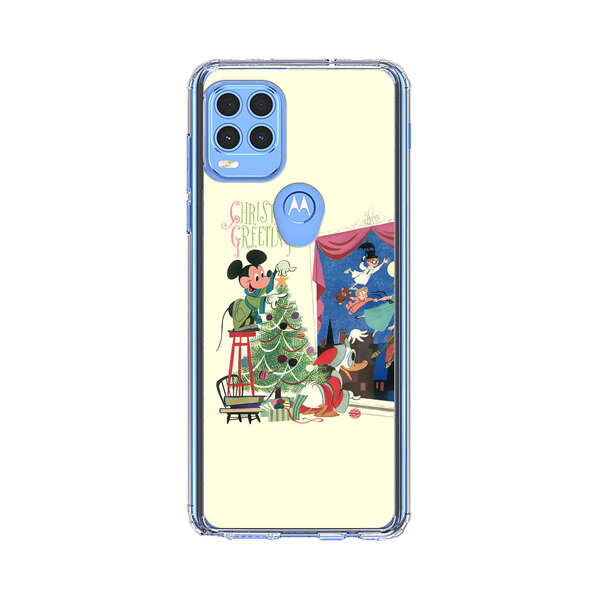Christmas Disney Mickey Mouse and Peter Pan Motorola Moto G Stylus 5G (2021) Case