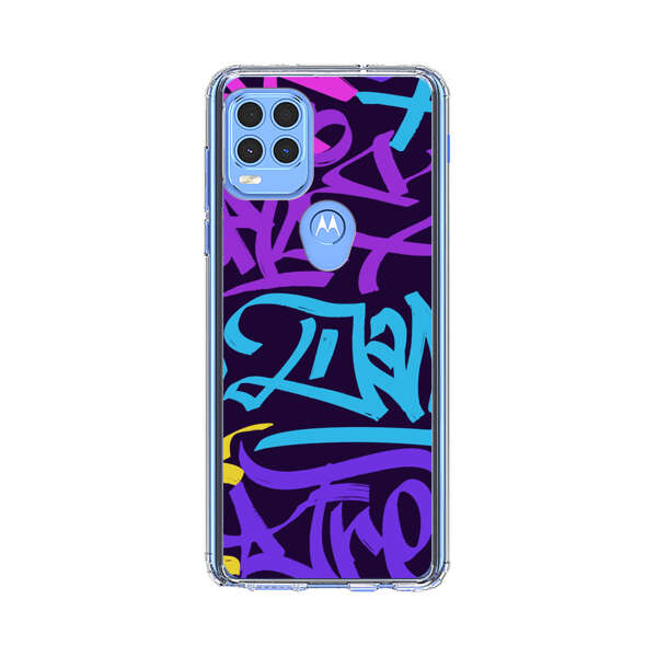 Colorful Graffiti Pattern Motorola Moto G Stylus 5G (2021) Case