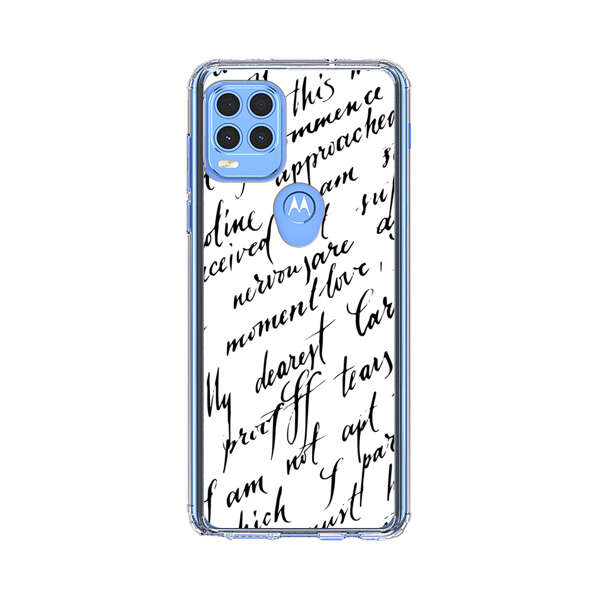 Handwritten Calligraphy Motorola Moto G Stylus 5G (2021) Case