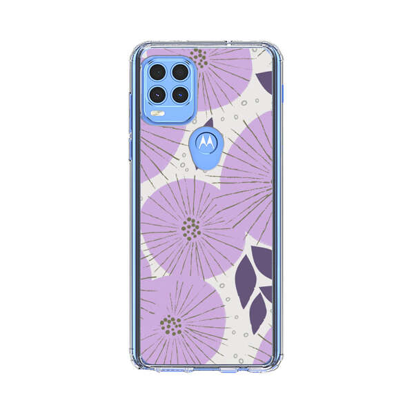 Lavender Flower Pattern Motorola Moto G Stylus 5G (2021) Case