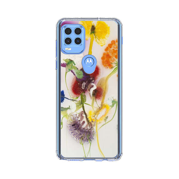 Vibrant Abstract Floral Artwork Motorola Moto G Stylus 5G (2021) Case