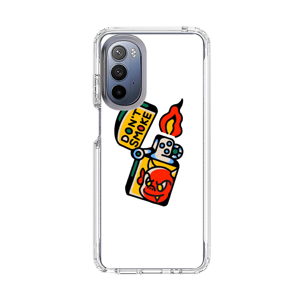 Don't Smoke Vintage Lighter with Devil Face funky-lighter
