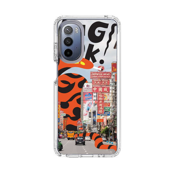 Bangkok Chinatown Snake Street Scene Motorola Moto G Stylus 5G (2022) Case