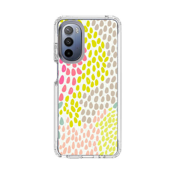 Colorful Abstract Teardrop Pattern Motorola Moto G Stylus 5G (2022) Case