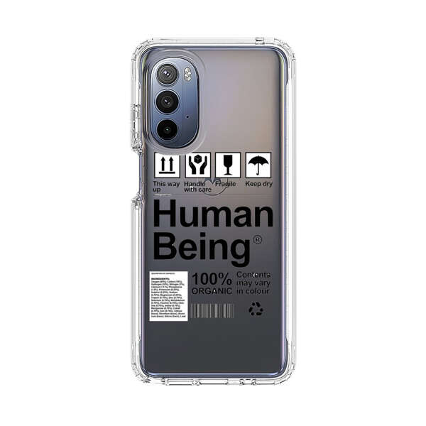 Human Being Fragile Label Design Motorola Moto G Stylus 5G (2022) Case