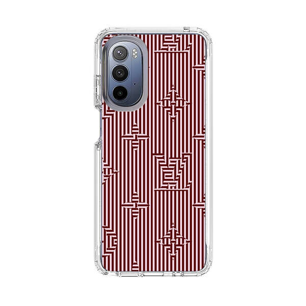 Intricate Geometric Striped Pattern Motorola Moto G Stylus 5G (2022) Case