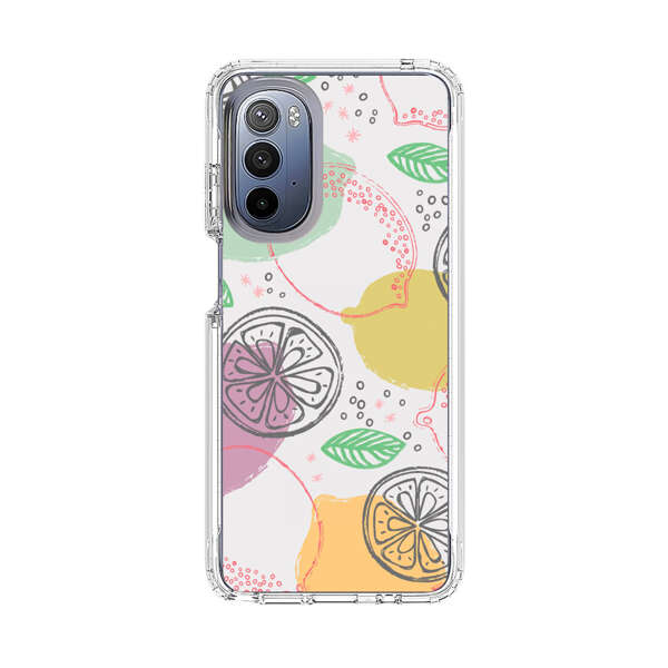 Lemon Colorful Abstract Pattern Motorola Moto G Stylus 5G (2022) Case
