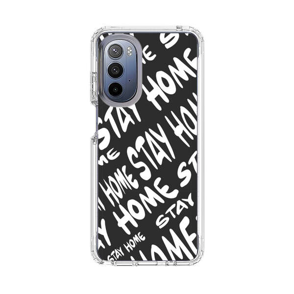 Stay Home Pattern Motorola Moto G Stylus 5G (2022) Case