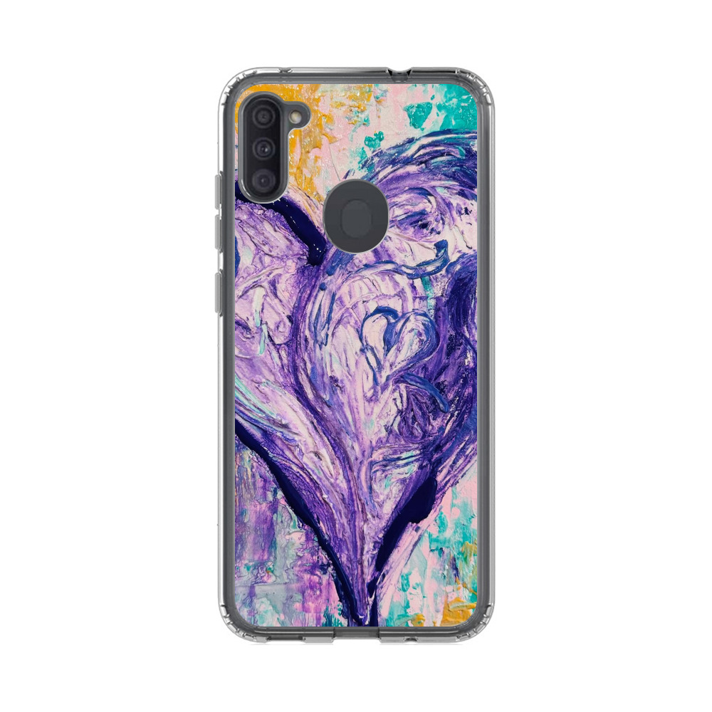 heart artwork Samsung Galaxy A11 Case