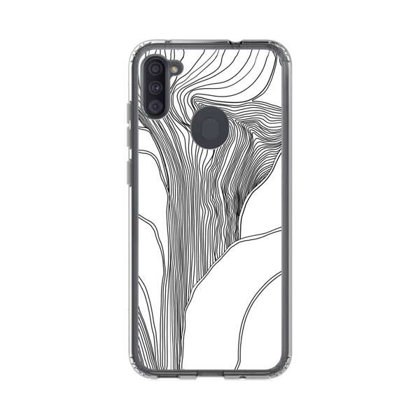 Abstract Line Art Design Samsung Galaxy A11 Case